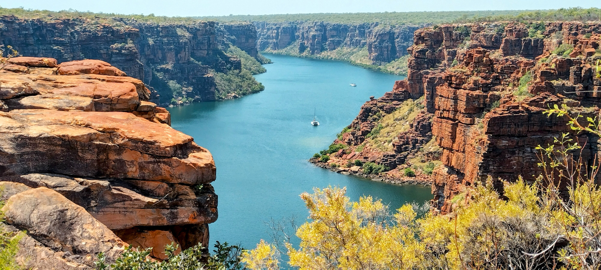 Twin Falls Walk, King George River