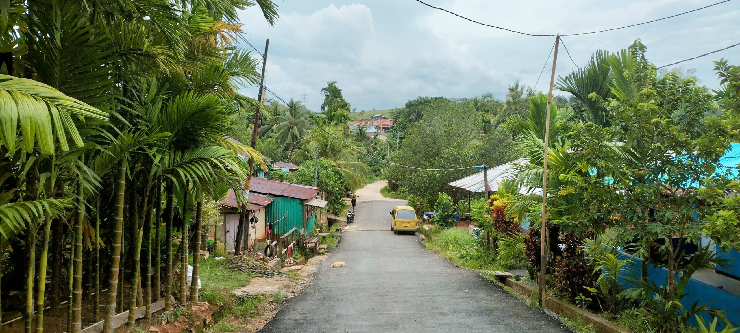 Scooter on the Sorong Streets