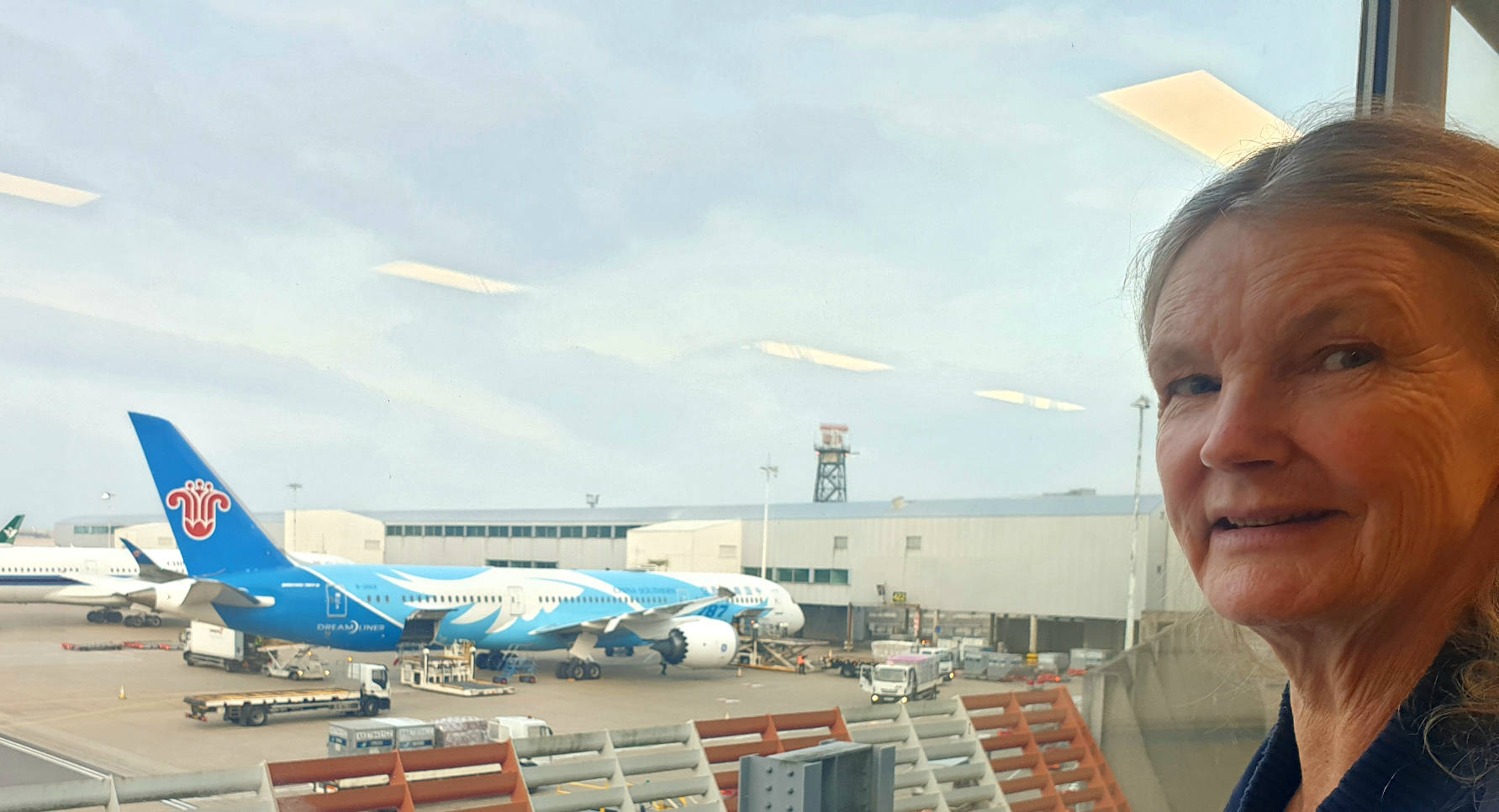 Flight to Heathrow, 7 March 2024